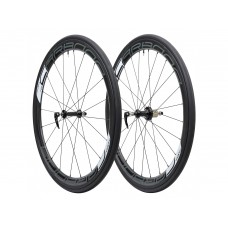Tufo Carbona 45 Tubular black wheelset + Hi-Composite Carbon Tubular tires